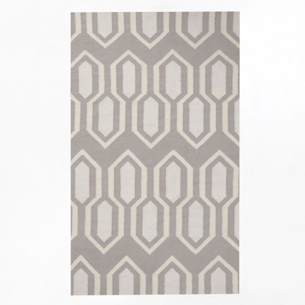 WEST ELM Flat Weave Dhurrie Area Rug